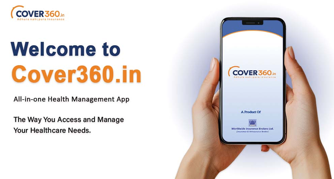Cover360 app preview